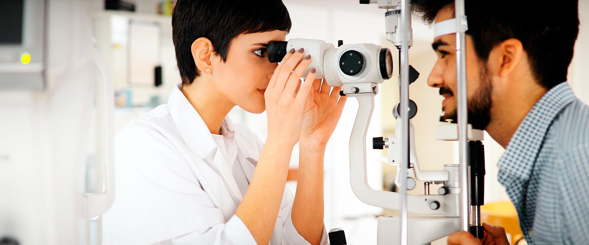 Can you drive after a slit lamp exam?