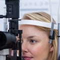 What is a slit lamp microscope used for?